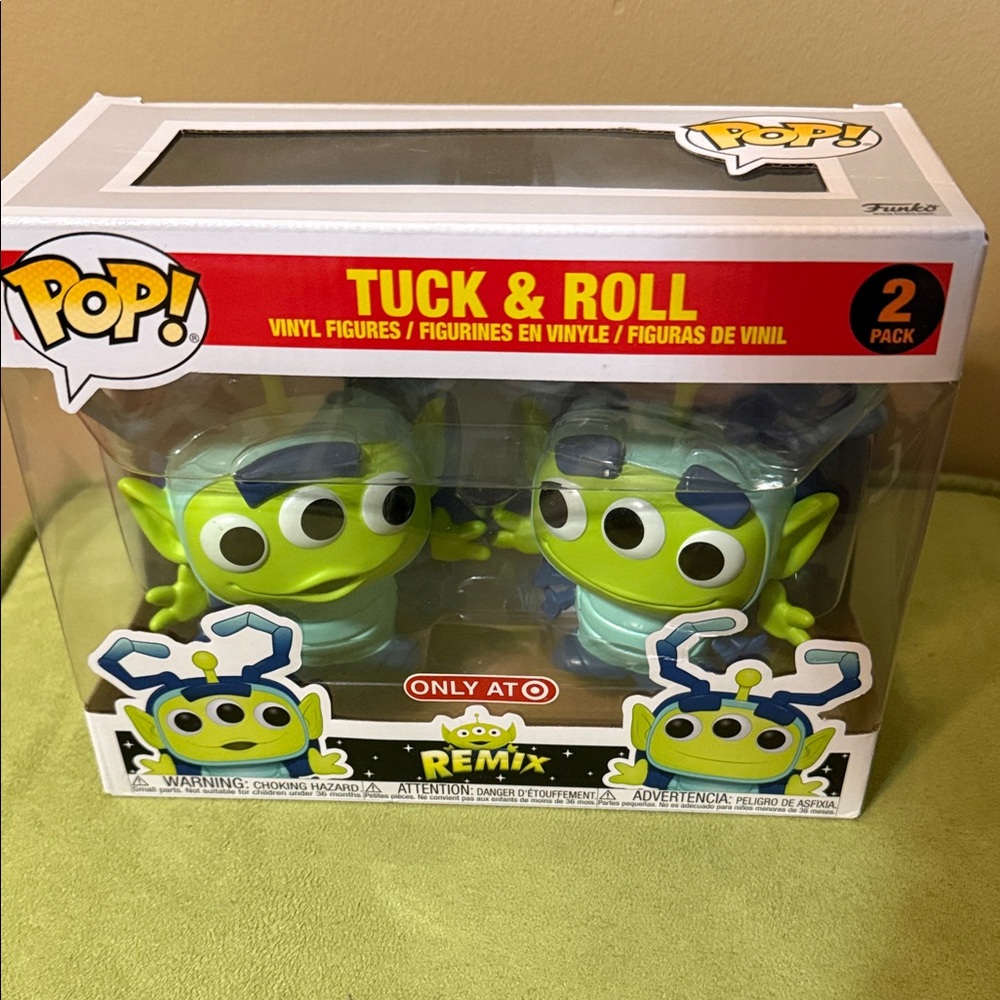 Funko Pop! Disney: Pixar - 2 Pack Alien As Tuck & Roll - Picture 4 of 9